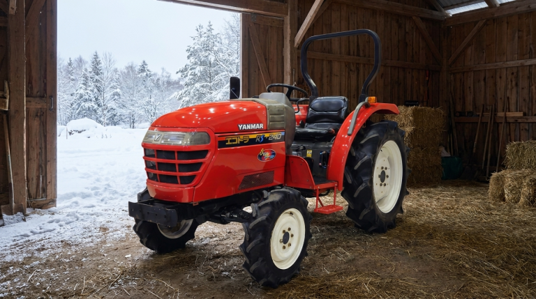 Yanmar RS-240 a RS-330 almacenamiento: preparación para el invierno en 10 pasos