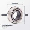 Maten druklager Yanmar Ke-serie CT35S: binnendiameter 35 mm, buitendiameter 57 mm, hoogte 14 mm