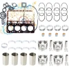 Kit de réfection moteur Kubota V1903 avec chemises de cylindre – L3600 | L3710 | Bobcat 751 | Injection indirecte