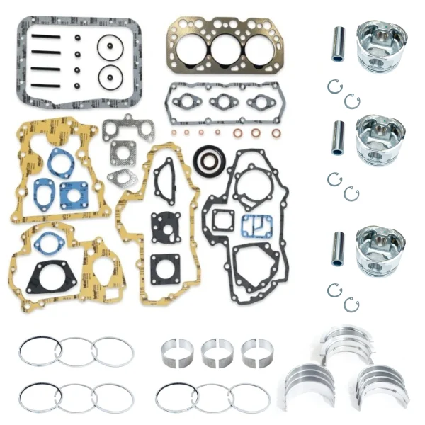 Engine overhaul kit Mitsubishi K3M – MT300 | MT300D | Cub Cadet 7530 | Mahindra 3015 | Bomag BW121