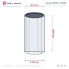 Maattekening cilinderbus Yanmar 3TNV84 | 4TNV84 | 3TNE84 | 4TNE84 – 83 x 88 x 160 mm (semi-finish)