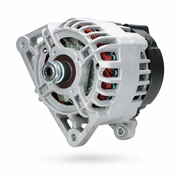 Dynamo Perkins 12V 75A 2871A302 / JCB 714/40153 vooraanzicht