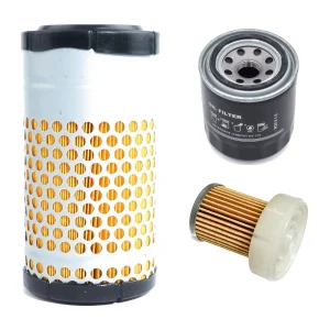 Filterset Kubota B3350 (olie-, brandstof- en luchtfilter)