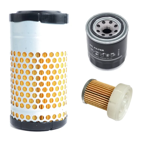 Filterset Kubota B3350 (olie-, brandstof- en luchtfilter)