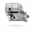 Startmotor Kubota 16285-63010 12V 1.2 kW, zijaanzicht met B+ aansluiting en stuurstroomstekker