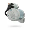 Startmotor Yanmar 12V 2.3 kW, 129900-77010 / Hitachi S13-204, achteraanzicht met einddeksel