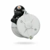 Startmotor Yanmar 4TNV94 4TNV98 12V 3.0 kW, 129940-77010 / Hitachi S14-102, achteraanzicht met einddeksel