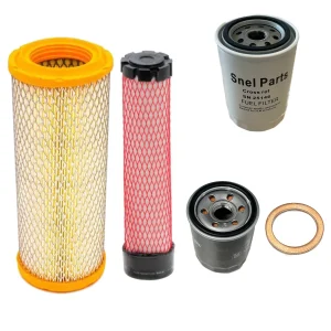 Filterset compleet Captain Startrac 273 | Mitsubishi S3L2 | lucht-, olie-, brandstof- en hydrauliekfilter