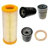Set filtri Massey Ferguson MF6028 | Mitsubishi S3L2 | filtro aria, olio, carburante e idraulico