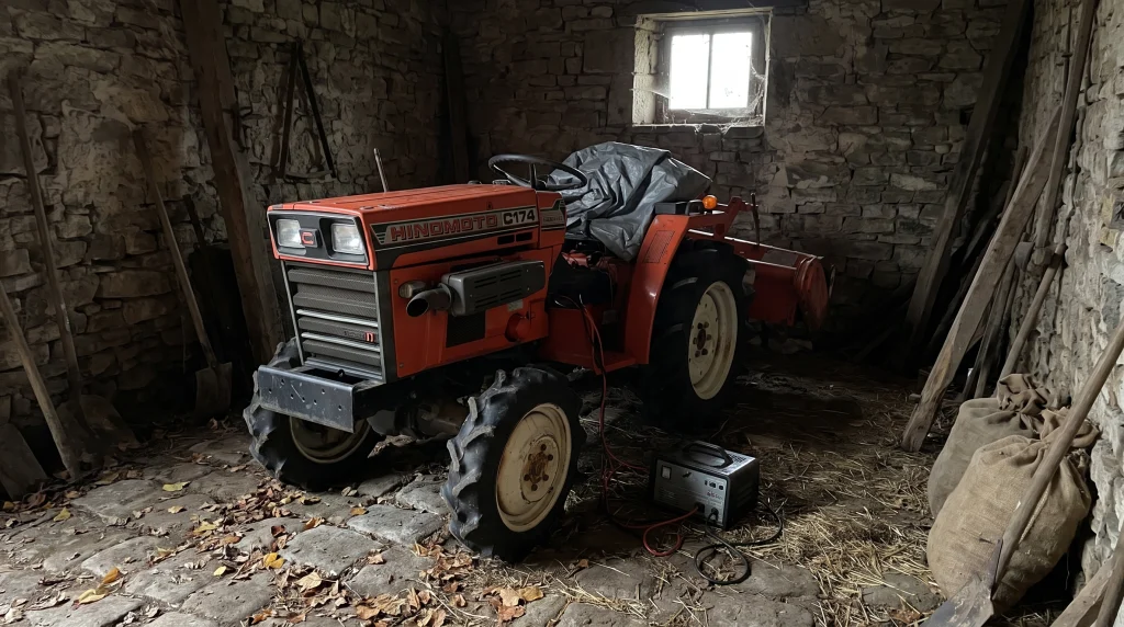Winterizing and storing Hinomoto C142 to C174