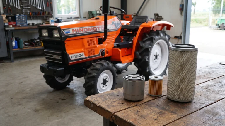 Hinomoto E1802 en E1804 filters en filterset: welke filters en wanneer vervangen