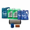 Onderhoudsset compleet Iseki GEAS TG21 tot TG333: filterset, motorolie, 2x koelvloeistof en 2x voorasolie