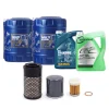 Onderhoudsset compleet Kubota GB110 - GB145: filterset, motorolie, koelvloeistof, 2 x 10 liter transmissieolie en dichtring carterplug