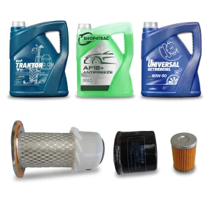 Onderhoudsset compleet Yanmar Ke-2, Ke-3 en Ke-4: filterset, motorolie, koelvloeistof en voorasolie