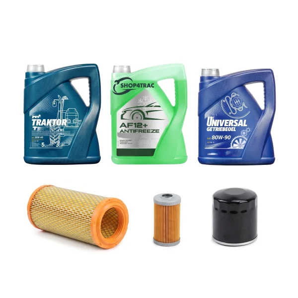 Onderhoudsset compleet Yanmar RS240 - RS330 | RS24 - RS33: filterset, motorolie, koelvloeistof en voorasolie